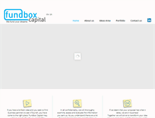 Tablet Screenshot of fundboxcapital.com